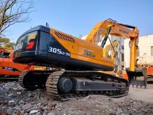 รถขุดมือสอง สภาพดี ปี 2020-2024 Hyundai R305LC-9T รถขุดตีนตะขาบ แขนต่อขยาย สำหรับขุดฐานราก - Product Image 4