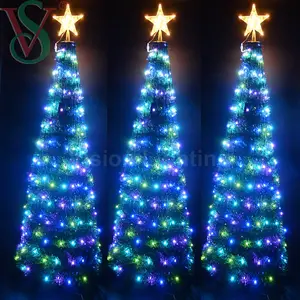 Светодиодная подсветка для рождественской елки с дистанционным управлением DMX RGB