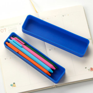 Soft <b>Silicone</b> Student Creative Candy Color Pencil case for Girls School <b>Silicone</b> Custom Pencil case - Product Image 3