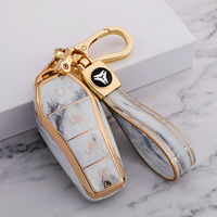 Coque de couverture de clé de voiture souple TPU Premium pour BYD Song Plus Qin DMI Han EV Yuan Pro Tang ATTO 3 porte-clés porte-clés sac accessoire