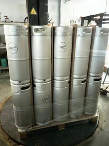 برميل بيرة من الفولاذ المقاوم للصدأ 304 بسعات 5 و15 و20 و30 و60 لتر، تصميم نحيف وفق المعايير الأمريكية، موزع للبيرة - Product Image 2