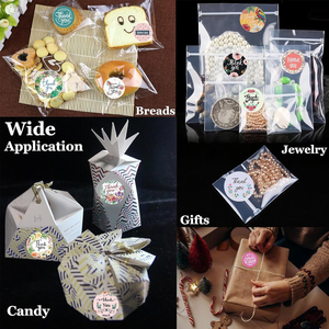 สติกเกอร์คริสตัล 3 มิติ ลายตัวอักษร ขนาด 1 นิ้ว จำนวน 3000 ชิ้น แบบม้วน ขายส่ง เป็นมิตรกับสิ่งแวดล้อม สำหรับติดฉลาก บรรจุภัณฑ์เบเกอรี่ ปิดผนึก ป้ายดอกไม้ ของขวัญ - Product Image 2