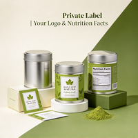 Poudre de Matcha 2A en Marque Blanche 30g/Boîte Qualité Alimentaire pour Pâtisserie et Desserts