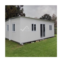 60m2 design Moderne maisons préfabriquées modulaires petites maisons à vendre, conteneur préfabriqué maison