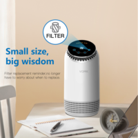 Penjernih Udara OEM Smart Sensor WiFi Portabel dengan Filter Karbon Aktif Elektrik Hepa, Ionizer UV, Rendah Kebisingan, Dikendalikan Aplikasi untuk Rumah