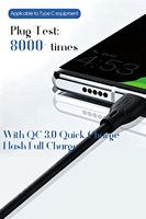 Cable de Carga Rápida PD USB-C, 1M 1.5M 2M 20W 60W, Cable Cargador Tipo C para Teléfono 17 18, USB2.0 Tipo C a Tipo C