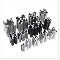 Profilé d'extrusion en alliage d'aluminium industriel 6063 T5 1020E pour cadre de table de travail, profilé en L 10x20, rail en T, service de découpe Meide