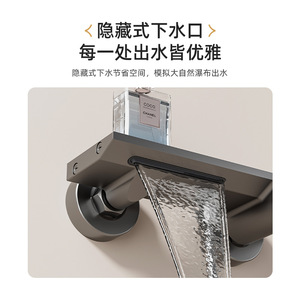 <b>Shower</b> Set YM-3024 Adjustable Spray Rain <b>Shower</b> Head Hotel Project Bathroom Use Corrosion Prevention Anodizing Finish - Product Image 2
