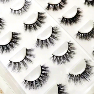 Faux cils en vison synthétique végétaliens, cils artificiels de luxe 3D, cils naturels, extension de cils volume spectaculaire - Product Image 2