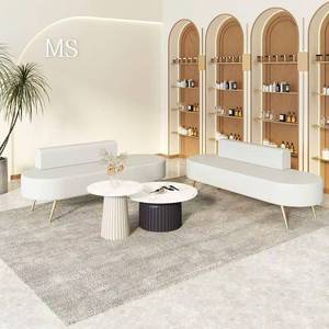 Salon de coiffure, canapé, salon de coiffure, canapé, chaise d'attente, invités de salon de coiffure de célébrités Internet, chaise longue d'attente - Product Image 4