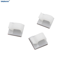 Attaches-câbles en plastique écologiques autocollants, serre-câbles, fixations pour fils, attaches pour câbles USB, pour la maison, le bureau et la voiture