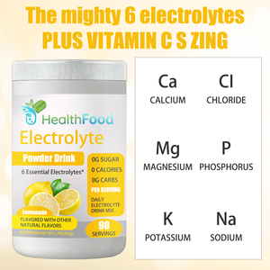Mélange de Boissons Électrolytiques Quotidiennes de Qualité Supérieure Favorisant la Fonction Nerveuse, Poudre d'Électrolytes, Supplément de Magnésium en Bouteille, Limonade - Product Image 4