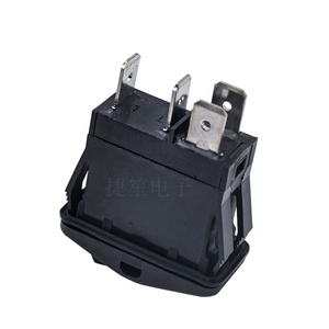 IP67 16(8)A125V/250V X7 série deux couleurs lumière 4P ON-ON interrupteur à bascule étanche pour véhicule Bus Machine extérieure - Product Image 2
