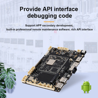 SDK disponible LVDS eDP Mini PC Android 5,1 RK3288 1,6 GHz Motherboard Industrial para Control Industrial anfitrión