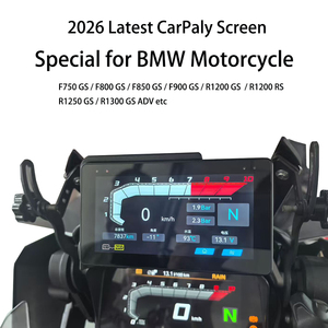 Écran sans fil Apple CarPlay AZTON pour moto <span class=keywords><strong>BMW</strong></span>, Plug and Play, écran tactile étanche IP68 avec navigation OEM - Product Image 1
