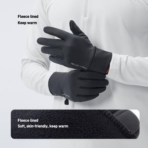 Pelliot Men's EVent Guantes impermeables para exteriores con pantalla táctil Montañismo Fleece a prueba de viento y cálido para correr - Product Image 5