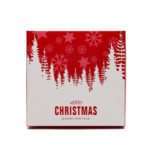 กล่องของขวัญคริสต์มาสช็อกโกแลตพร้อมแผ่นพลาสติกด้านใน สามารถปรับแต่งได้ตามความต้องการ - Product Image 1