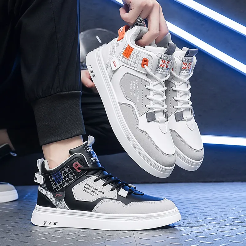 Fashion Sneakers Classic Color Skateboard Shoes Men Sport Basketball Style Casual Skateboarding Shoes