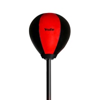 Cible de boxe autoportante pour entraîneur de vitesse, ventouse, ballon de vitesse pour l'entraînement, équipement de fitness, peut être rempli d'eau/sable