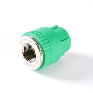 Bán hàng nóng nữ ren PPR Union phụ kiện đường ống màu xanh lá cây cho ống <span class=keywords><strong>PP</strong></span>-<span class=keywords><strong>R</strong></span> - Product Image 3