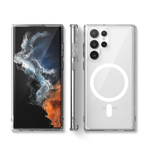 Прозрачный Магнитный чехол из ТПУ для Samsung S22 ultra S22 + S21 + S21 ultra S21FE note 20 - Product Image 4