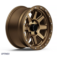 Jantes forgées concaves à effet Beadlock 17 18 19 20 21 22 pouces 6x139.7 6x135 6x114.3 5x127 5x130 pour Wrangler Bronco Ranger