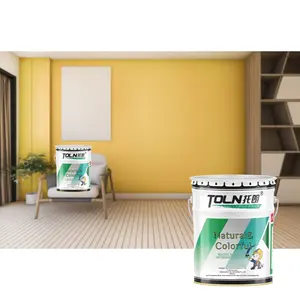 Độ đàn hồi tuyệt vời và khả năng chống nứt sang trọng 6 trong 1 thân thiện với môi trường sơn phủ tường nội thất