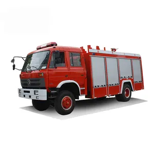4*2 محرك الأحمر الغابات سيارة مطافئ الكهربائية فوهة علامة ضوء الصمام الأسطوانة مصراع 8T يستخدم خزان LHD سيارة إطفاء الحريق في بيع
