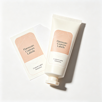 Etiquetas para Tubos de Crema de Manos Haoxuan OEM, Papel Sintético, Película Mate, Adhesivos Impresos Impermeables para Empaquetado de Cuidado Personal
