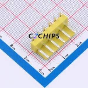 BX-VH3.96-6PWZ-Y Wire-to-Board Pin Header Bent Lead Through Hole,P=3.96mm Connector 1x6P 3.96mm Right Angle Insert VH - Product Image 1