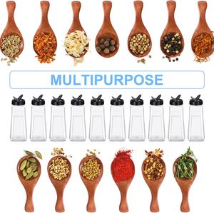 32 Oz Tái Sử Dụng Lớn Nhựa Gia Vị Lọ Với Shaker Có Nắp Đậy Rỗng Bột Lưu Trữ Container Xi Lanh Hình Dạng Chai Container - Product Image 3