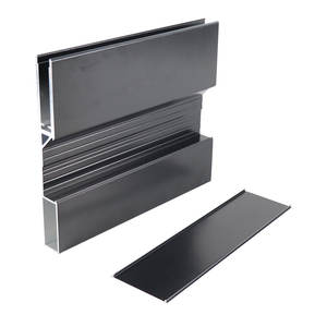 ราวบันได<span class=keywords><strong>กระจก</strong></span>ไร้กรอบ & มือจับอลูมิเนียมอัลลอยด์รูปตัวยูพร้อมรางไฟ LED ติดด้านข้างกันสนิม/กันน้ำ - Product Image 6