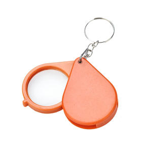 Loupe à 3 poches, lentille en plastique de 30 mm, pendentif porte-clés pliable pour enfants et étudiants, mini loupe haute définition - Product Image 2