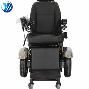 Fauteuil roulant électrique à commande à distance avec excellent amortissement des chocs, inclinable et avec rehausseur de jambe, idéal pour les longs trajets - Product Image 6