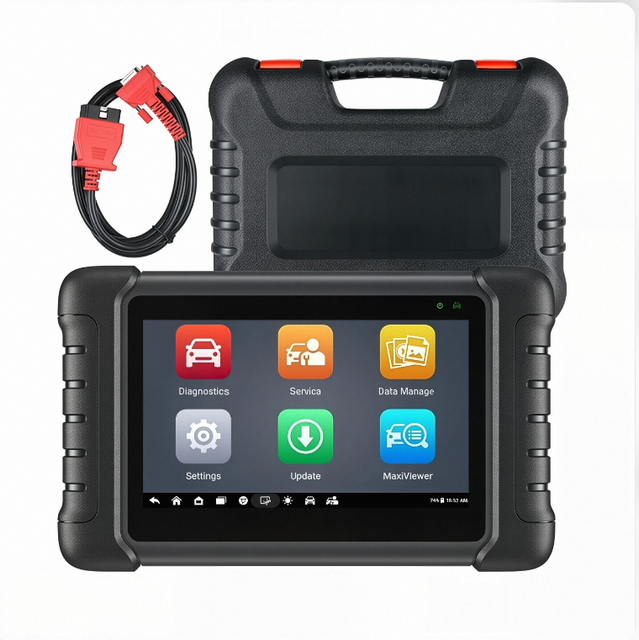 Autel Scanner MaxiCOM MK808S Channel Whole System Inspection Instrument Car Fault Diagnostic Instrument