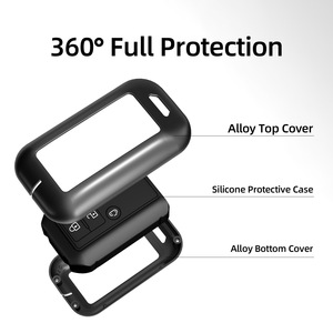 ปลอกกุญแจซิงค์อัลลอยสุดหรูพร้อมพวงกุญแจทนทานต่อรอยขีดข่วนสำหรับเคสกุญแจรถยนต์ <span class=keywords><strong>Suzuki</strong></span> Swift Sport HYBRID V Wagon R - Product Image 3