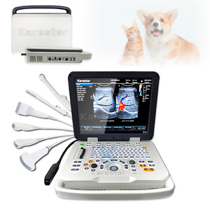 Hoogwaardige draagbare B-echografie-apparaat <span class=keywords><strong>laptop</strong></span> ultrasonido draagbare huisdierkleur-doppler 28 elementen echografie - Product Image 1