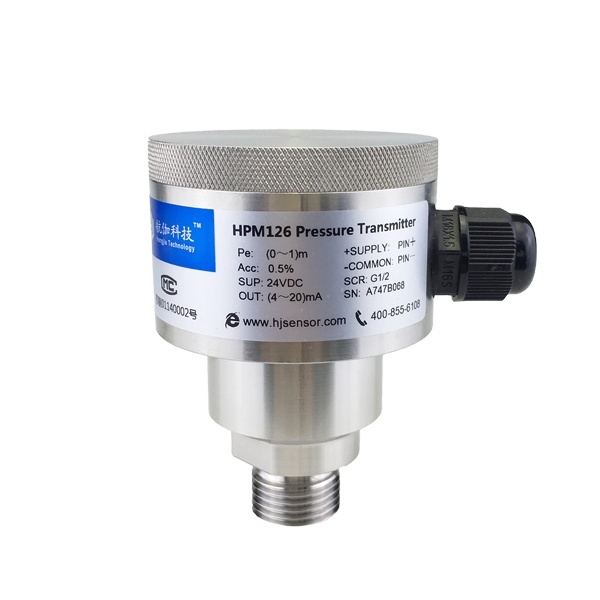 China Supplier Level Transmitter Pressure Transmitter G1/2 Male G1/4 Female Dual Thread All SS304 Housing