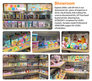 ชุดอุปกรณ์ทำตุ๊กตาสัตว์จากผ้าสักหลาดแบบแขวน ตุ๊กตาสัตว์ขนปุยพร้อมพวงกุญแจไหมพรมสำหรับเด็ก ตกแต่งต้นคริสต์มาส ของขวัญ - Product Image 6
