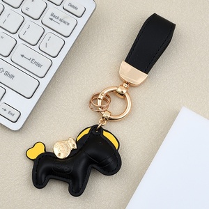 Oneway YSK-1009 Llavero de coche con diseño de dibujos animados, para hombre y mujer, de cuero exquisito, ecológico, con impresión digital, colgante de mochila con diseño de <span class=keywords><strong>pony</strong></span> - Product Image 4