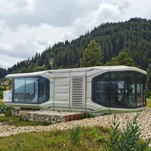 ซานติอาโก Madera Benel ฟองน้ำรูปรีสอร์ทแบบเขตร้อนแผงแซนวิชเหล็กกันน้ำเป็นมิตรกับสิ่งแวดล้อมสำหรับนอนแคปซูลโรงแรม - Product Image 3