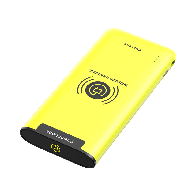Wireless 6000mAh Portable Power Bank with Fast Charging High Capacity Customizable Logo-for Mobile Charging Station POS Machine