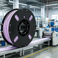 Filament PVB PRINTROO 1,75 mm 1 kg Transparent Alimentation Stable Faible Résidu pour Pièces de Prototype Industriel