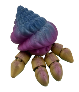 Servicios de Mecanizado de Calidad para Modelos de Cangrejos Ermitaños Impresos en 3D, Fabricación Personalizada de Juguetes Decorativos de Animales - Product Image 3