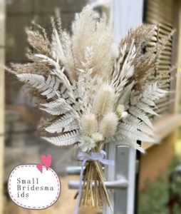 Arreglo <span class=keywords><strong>de</strong></span> Hierba <span class=keywords><strong>de</strong></span> Pampas Seca Natural - Decoración Rústica Boho para Bodas, Oficinas, Fiestas, Ramos <span class=keywords><strong>de</strong></span> <span class=keywords><strong>Novia</strong></span> y Damas <span class=keywords><strong>de</strong></span> Honor - Product Image 3