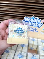 Jouet Squishy Nouilles Souples à Presser, Simulation Alimentaire, Jouet Anti-Stress Nouilles avec Boîte de Présentation Personnalisée – Ventes Flash