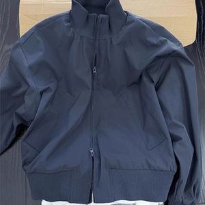 Chaqueta de Piloto Retro Y2K para Hombre 2025 - Estilo Cleanfit Holgado, Ropa de Trabajo Desestructurada, Ropa Urbana, Abrigo de Primavera/Otoño, Logotipo Personalizado Disponible - Product Image 3