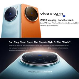 Vivo X100 Pro 16GB + 1TB, ID volto impronta digitale 6.78 pollici Android 14 OriginOS 4 <span class=keywords><strong>dimensioni</strong></span> 9300 Octa Core vivo smartphone <span class=keywords><strong>cellulare</strong></span> - Product Image 2