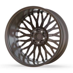 Nouvelles jantes en alliage de bronze de 25 mm et 20 pouces, 5x112 5x114.3, pour voitures particulières, design forgé, maille concave, pièces de rechange - Product Image 5