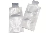 Sachets miniatures de 20 ml et 30 ml en HDPE/PET, formes spéciales, imprimés en héliogravure, pour échantillons de gel énergétique, miel ou liquides.